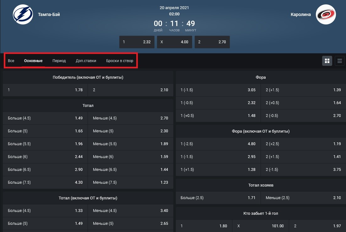 Тампа Бей роспись