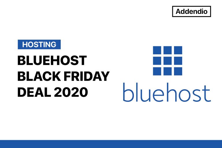 Bluehost Black Friday Deal