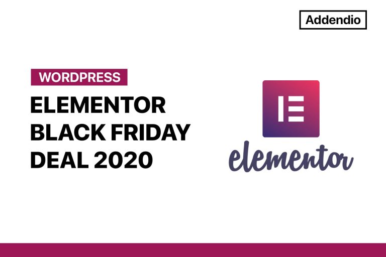 Elementor Black Friday