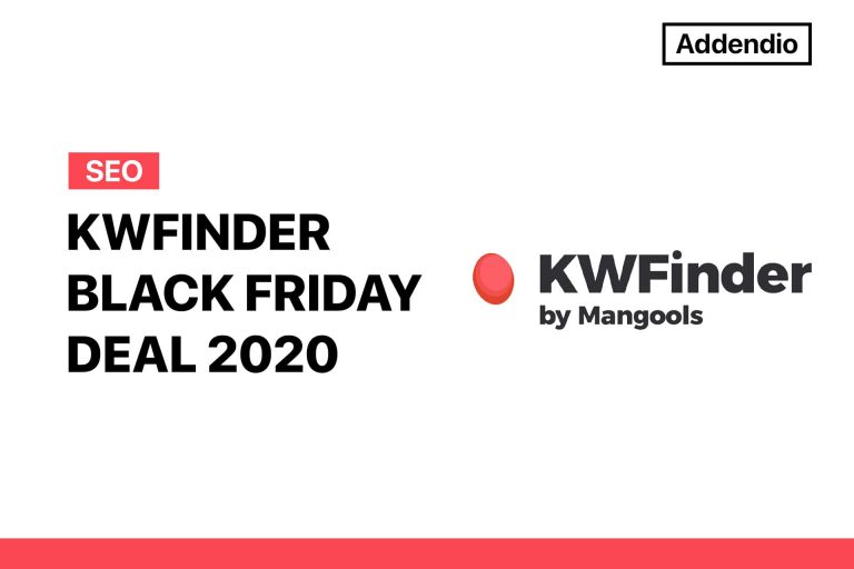 KWFinder Black Friday deal